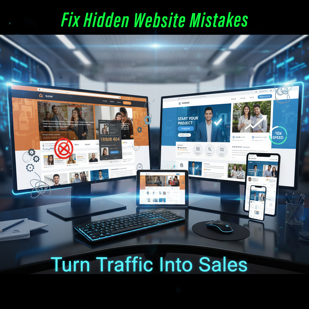 Website Mistakes That Kill Sales — And How Expert Design Can Save You