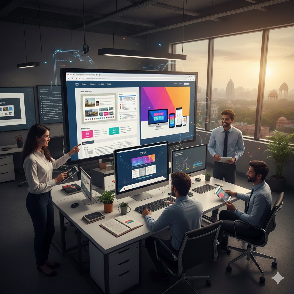 Why the Best Website Designing Company in Delhi is Your Only Path to Explosive Growth